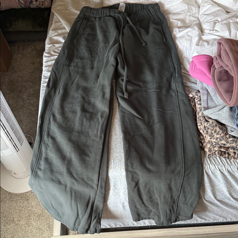 Garage Forest Green Joggers